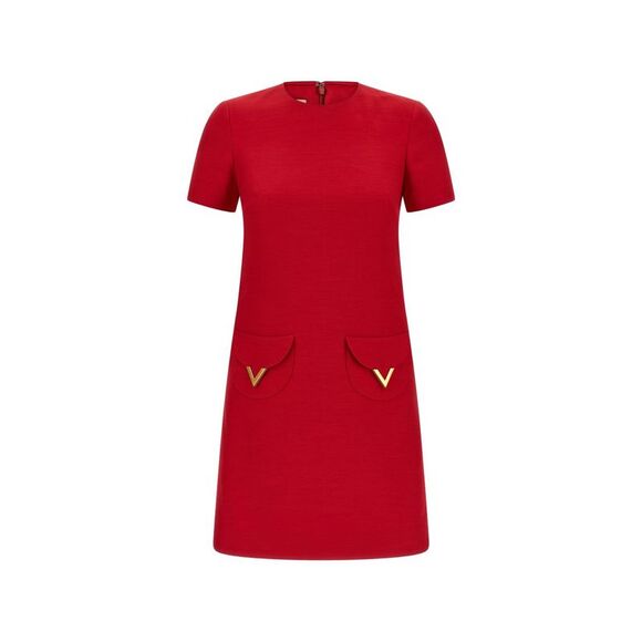 Valentino Women's Dresses Red - Picture 1 of 4